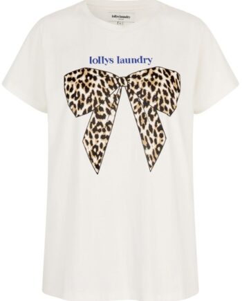 Lollys Laundry  -shirt Roma Bow White