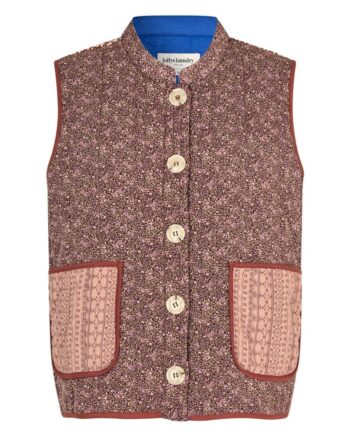 Lollys Laundry Vest Cairo Flower Print