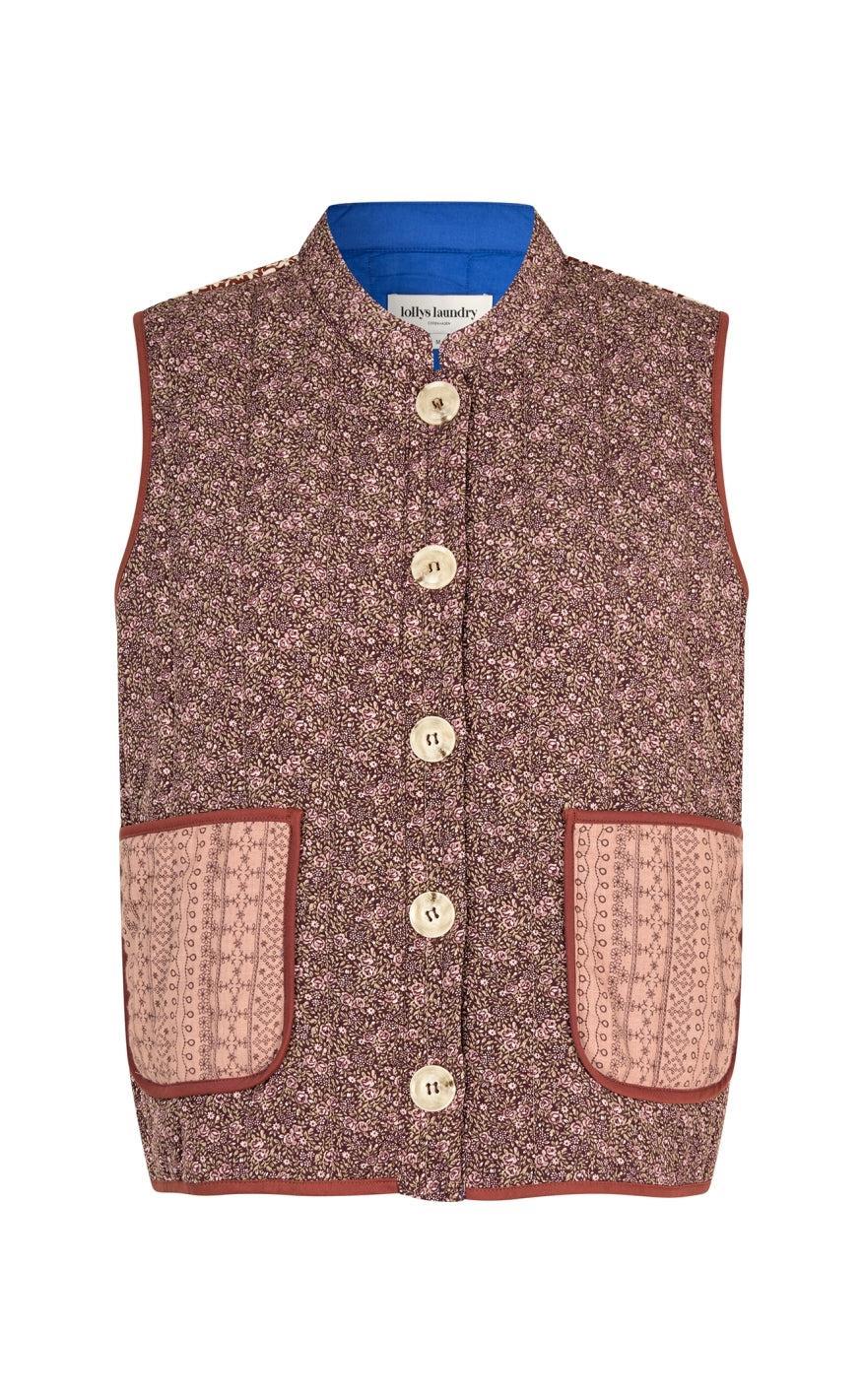 Lollys Laundry Vest Cairo Flower Print
