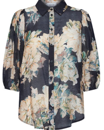 Love   Divine Bluse Love436-17 Black Flower