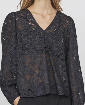Love   Divine Bluse Love1243 Black Grey