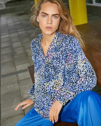 Love   Divine Bluse Love425-  Blue Dot