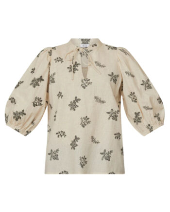 Love   Divine Bluse Love1109 Cream Black