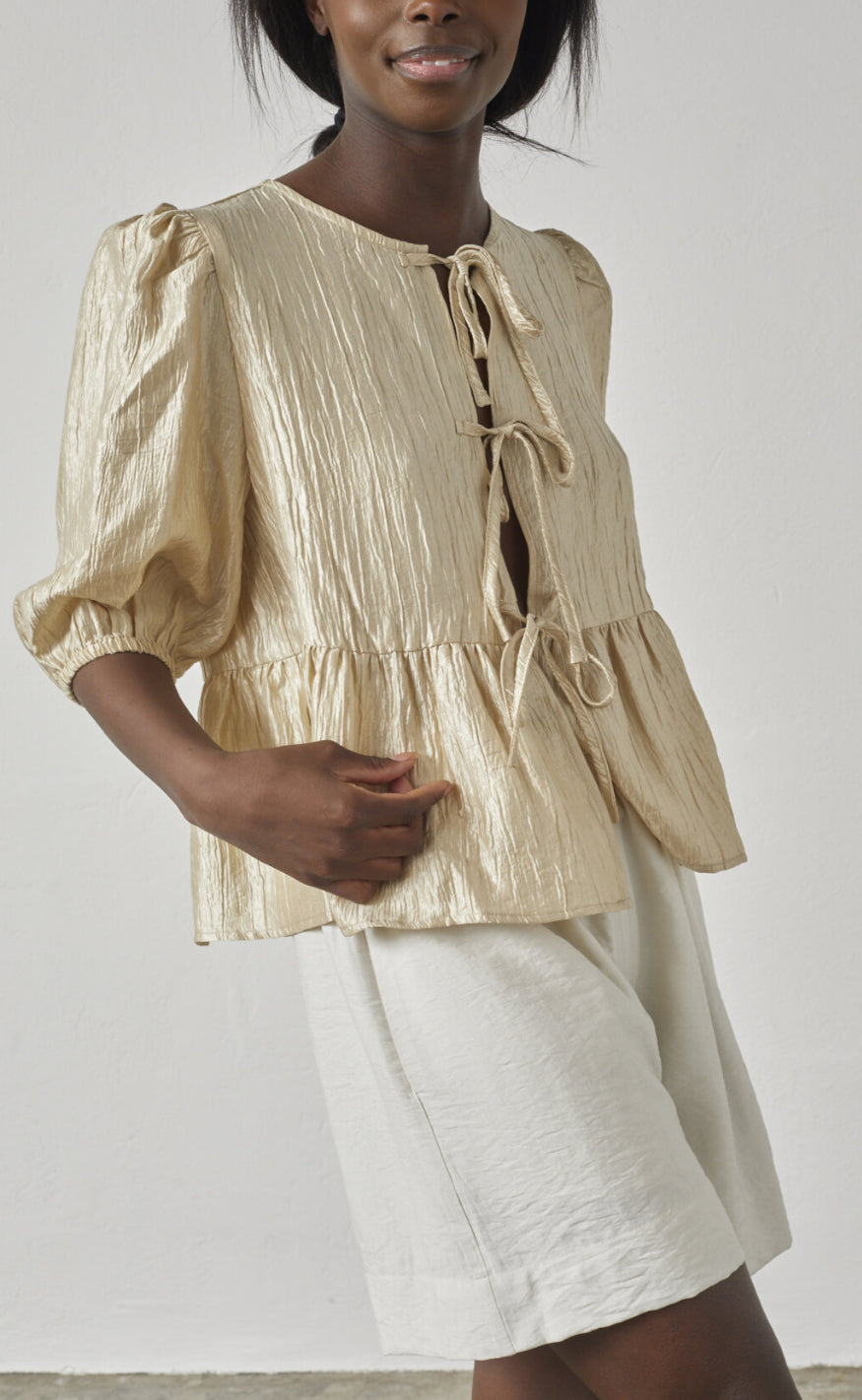 Love Divine Bluse Love1333 Gold