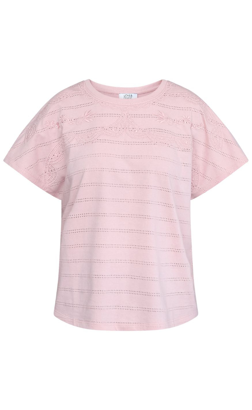 Love Divine Bluse Love1533 Mauve