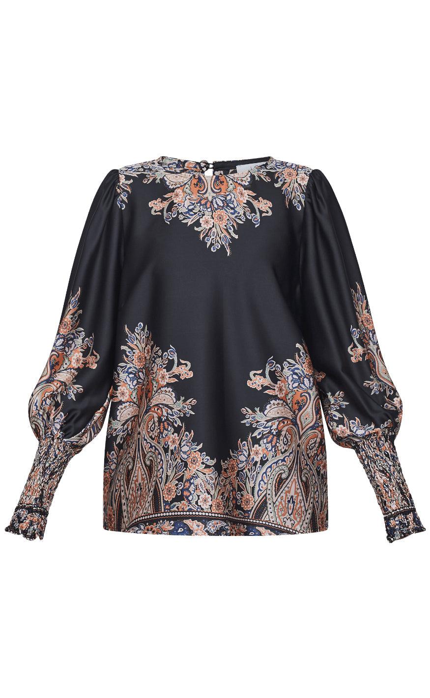 Love Divine Bluse Love738-17 Paisley