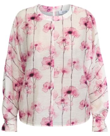 Love   Divine Bluse Love1551 Pink Flower