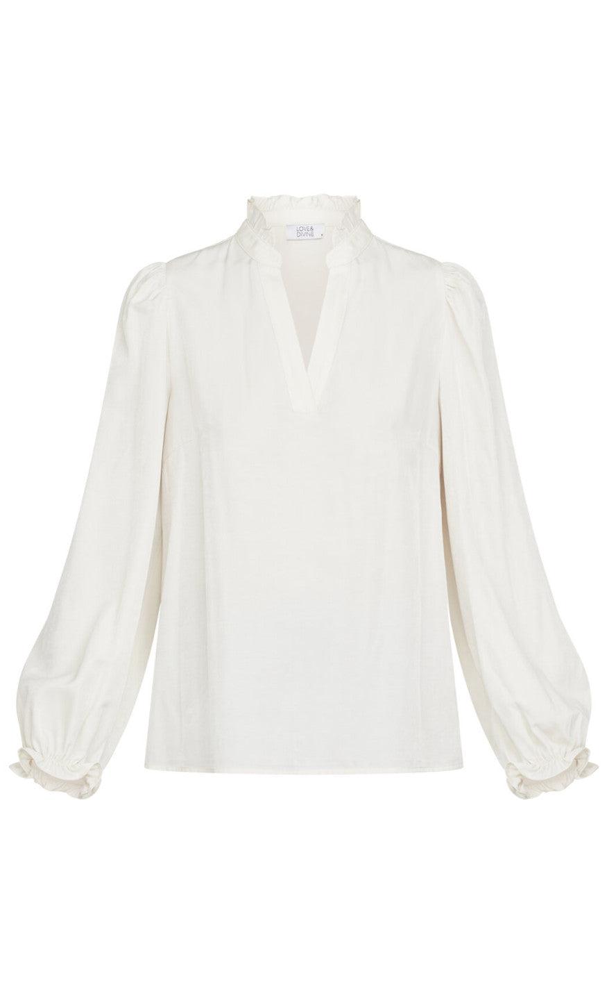 Love Divine Bluse Love1183 Porcelain