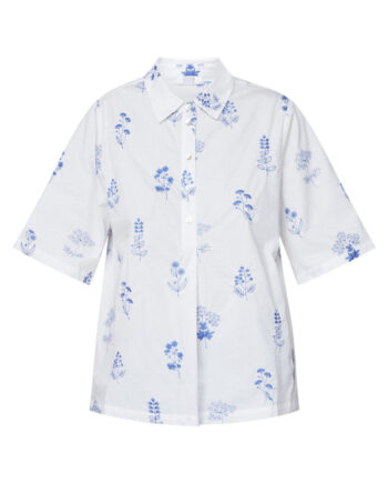 Love   Divine Bluse Love1351 White Blue