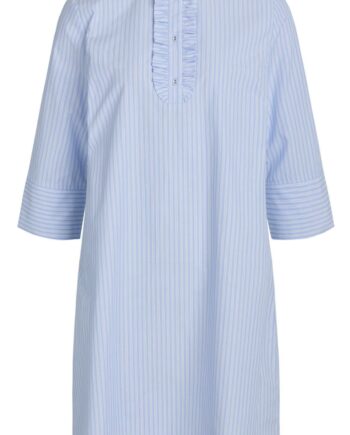 Love   Divine Kjole Love622-13 Blue Stripe