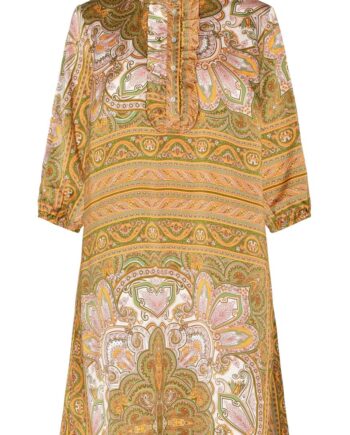 Love   Divine Kjole Love953-  Green Paisley