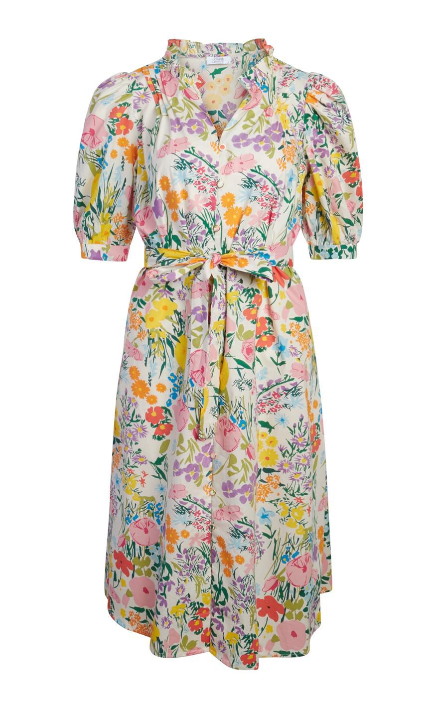 Love Divine Kjole Love627- Multi Flower