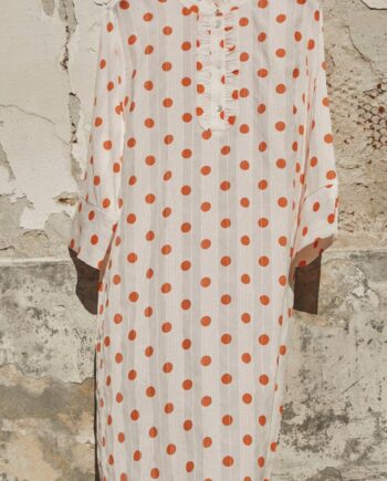 Love   Divine Kjole Love622-  Orange Dot