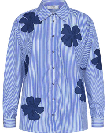 Love   Divine Skjorte Love1499 Blue Flower