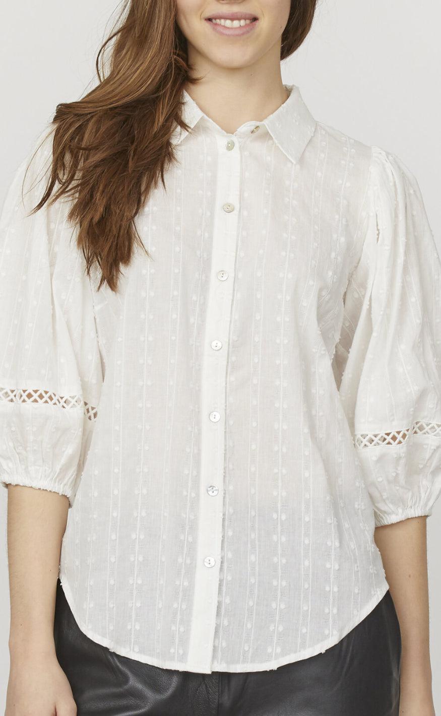 Love Divine Skjorte Love436-10 White