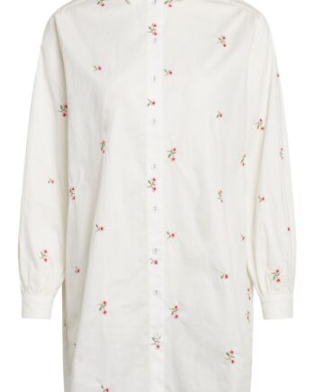 Love   Divine Skjorte Love565-  White  Rose Flower
