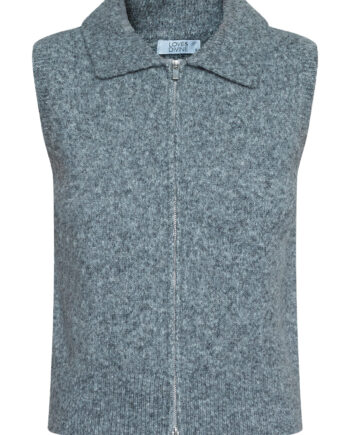 Love   Divine Vest Love1454 Grey Mel