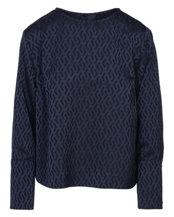 Luxzuz Bluse Albin Navy