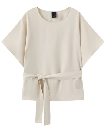 Luxzuz Bluse Irka White Sand