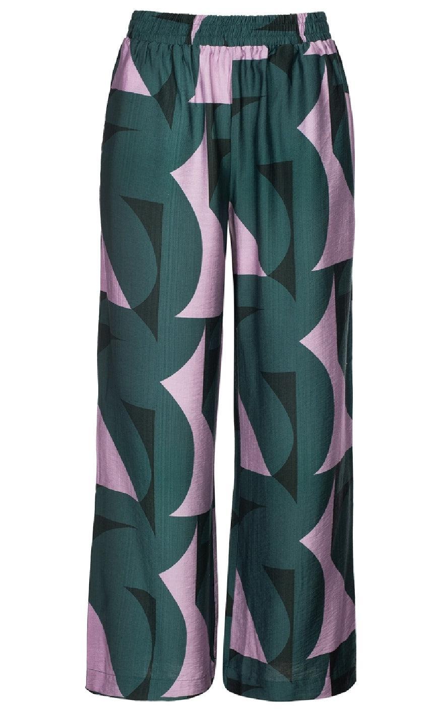 Luxzuz Bukser Eilee Jungle Green