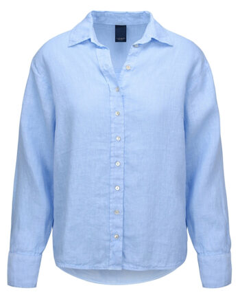 Luxzuz Skjorte Kitt Chambray Blue