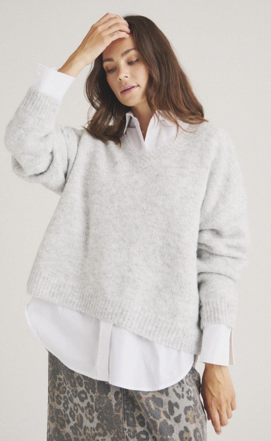 Luxzuz Strik Kiri Light Grey Melange