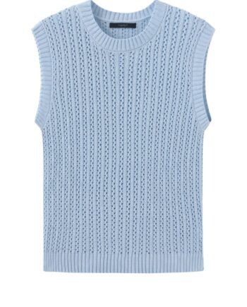 Luxzuz Top Corinn Cerulean Blue