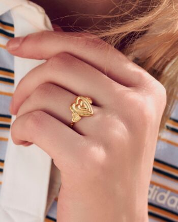 Maanesten Ring Mabel Gold Colour