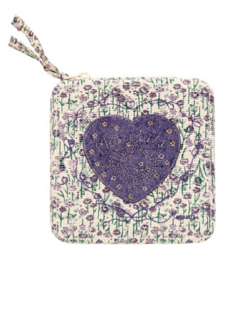 Maanesten Smykkeskrin Amelia Purple Heart