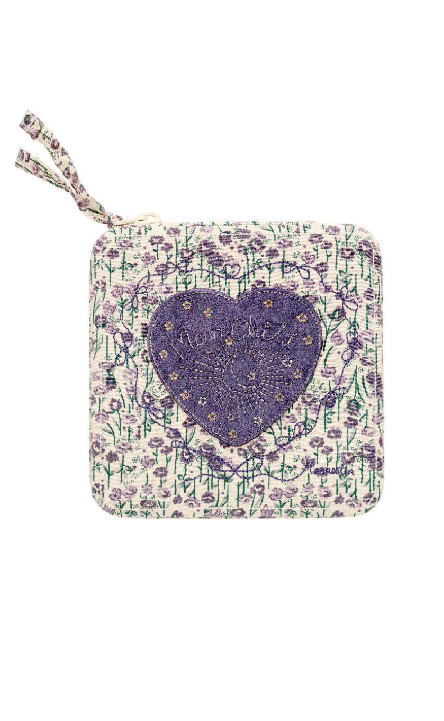 Maanesten Smykkeskrin Amelia Purple Heart