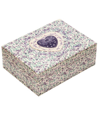 Maanesten Smykkeskrin Margaret Purple Heart