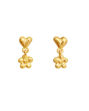 Maanesten øreringe Florantina Gold Colour