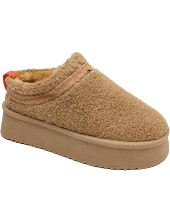 Marta Du Chateau Bamsestøvler Tassi Fur Camel