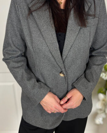 Marta Du Chateau Blazer Fenix Grey