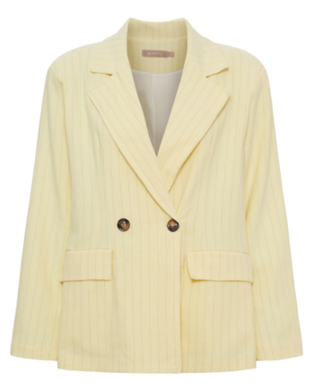 Marta Du Chateau Blazer Marissa Yellow Stripe