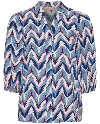 Marta Du Chateau Bluse 2648b Blue Scuro