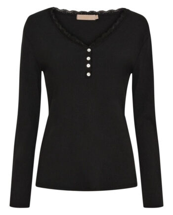 Marta Du Chateau Bluse Calista Ls Black