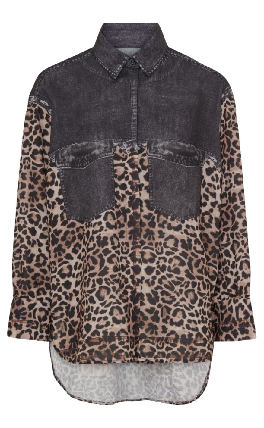 Marta Du Chateau Bluse Elise Black
