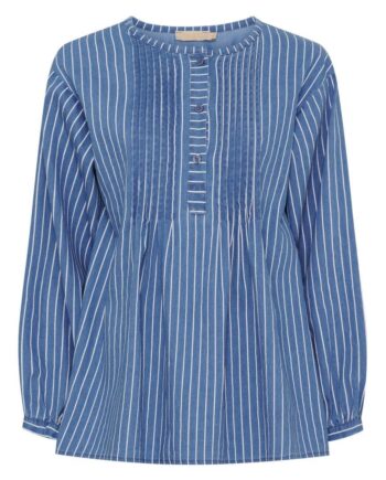 Marta Du Chateau Bluse Eulalie Medium Blue