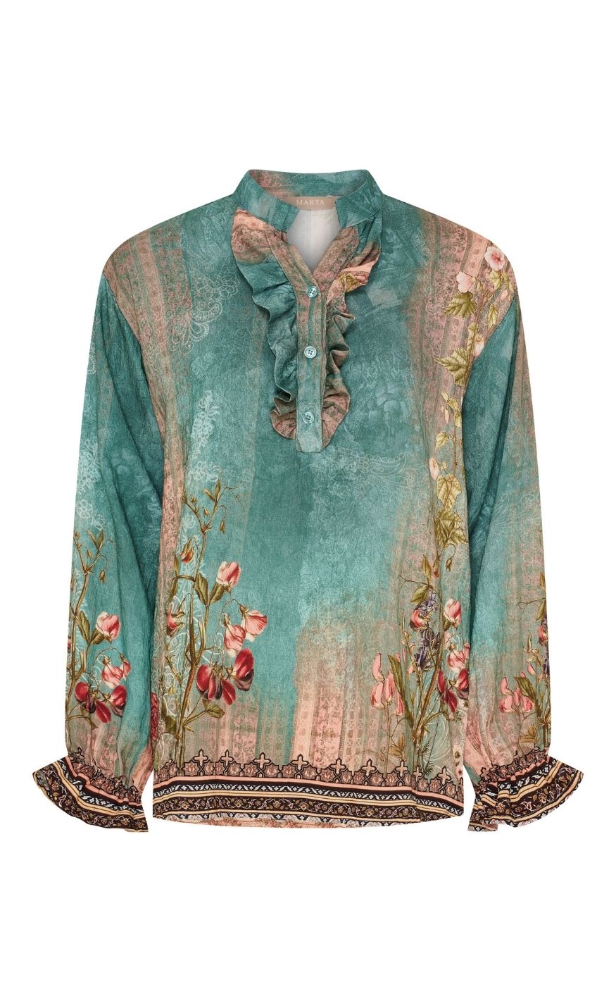 Marta Du Chateau Bluse Joceline Originale5295tpg
