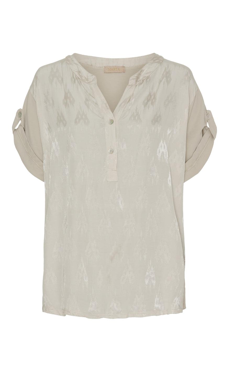 Marta Du Chateau Bluse 68099 Marietta Sabbia
