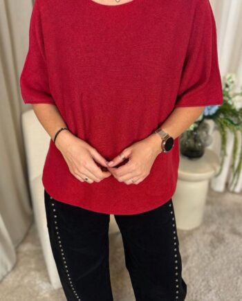Marta Du Chateau Bluse Sia Red
