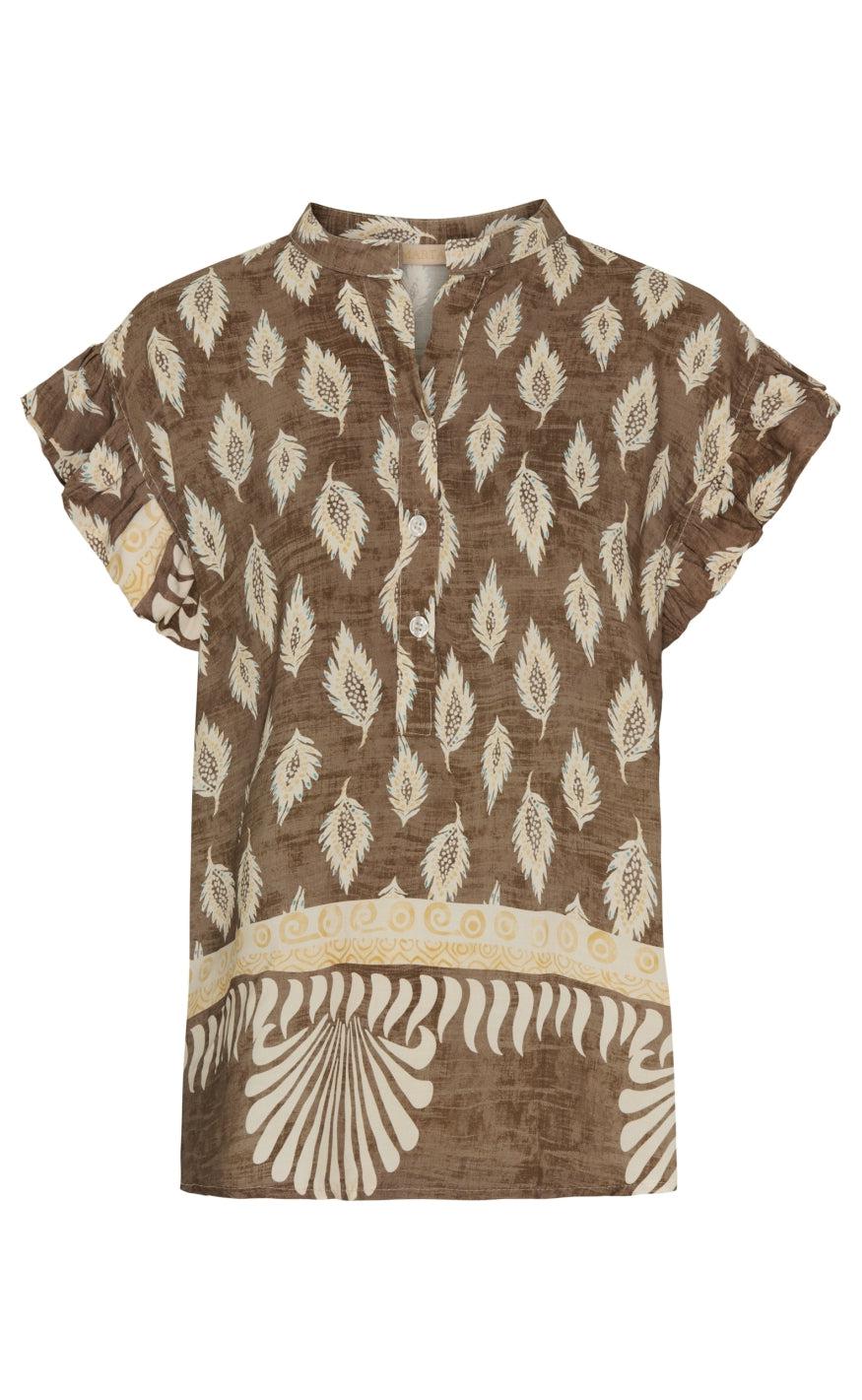 Marta Du Chateau Bluse Solrun Fango