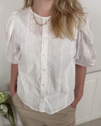 Marta Du Chateau Bluse Valessia White