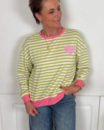 Marta Du Chateau Bluse Vilda Green Baby