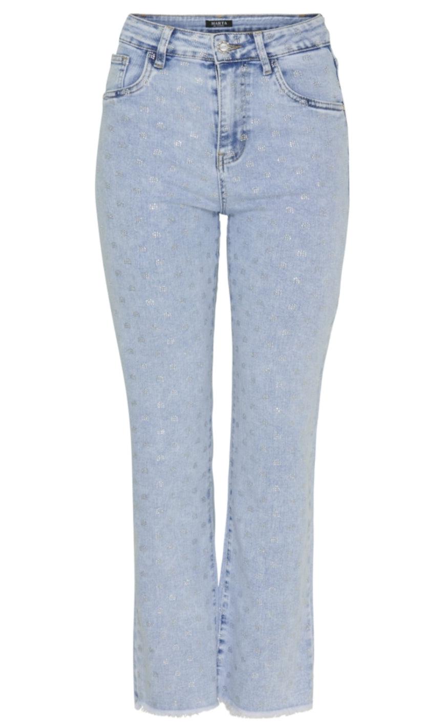 Marta Du Chateau Bukser Adelita Denim