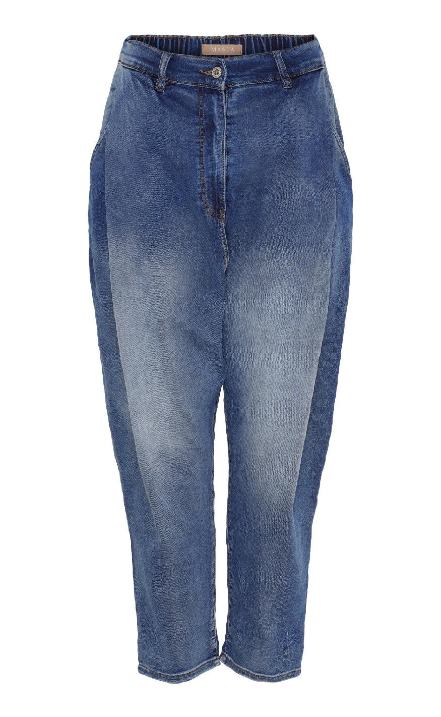Marta Du Chateau Bukser Ottavia Blue Denim