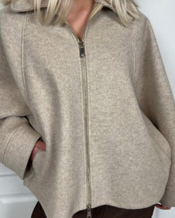 Marta Du Chateau Jakke Julia Beige