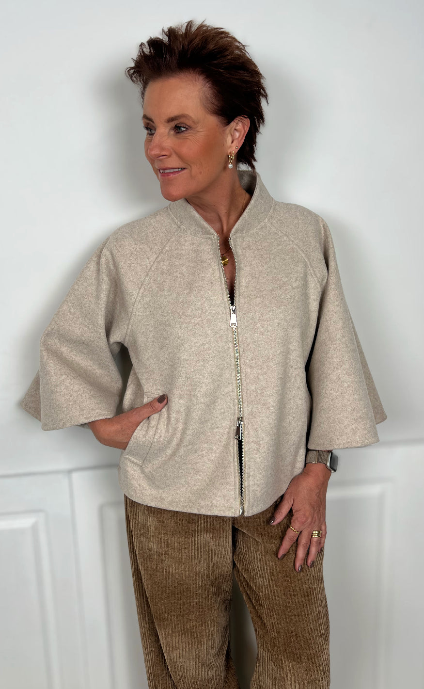 Marta Du Chateau Jakke Pia Beige