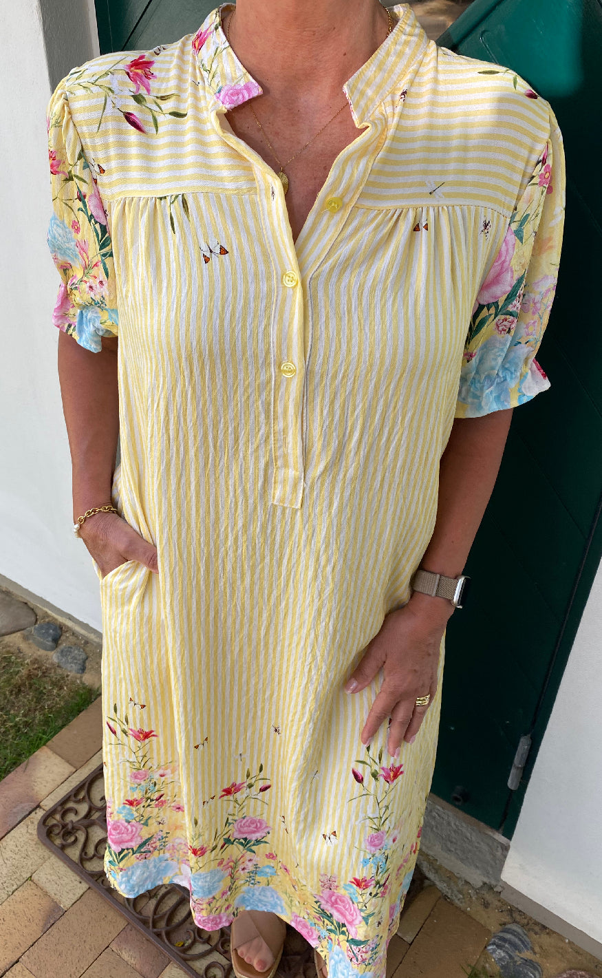Marta Du Chateau Kjole Cristina Yellow